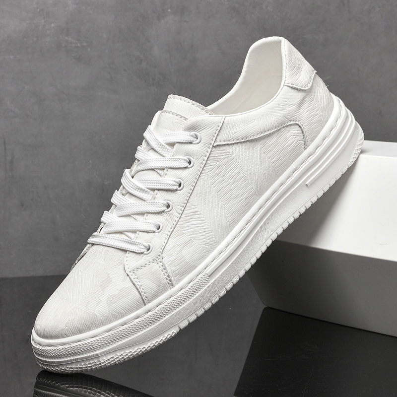 New Luxury Casual Shoes Outdoor Men's Genuine Leather Sneakers Tenis Masculino Skateboard Men Shoes Simple Leisure Walk Footwear