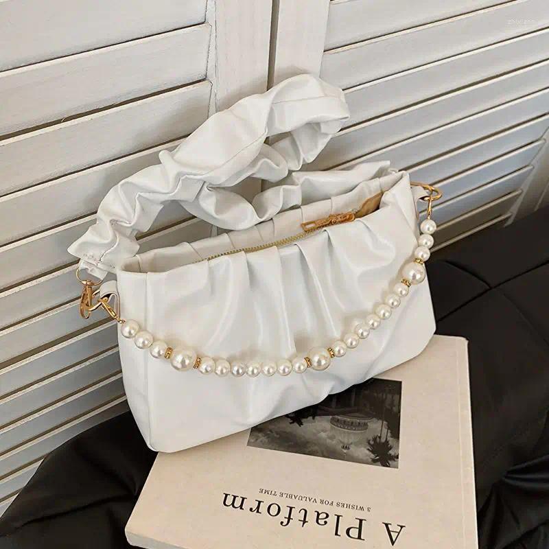 2025 NEW Shoulder Bags Niche Design Bag Female Foreign Style Crossbody Single Armpit Cloud zhanyishengli