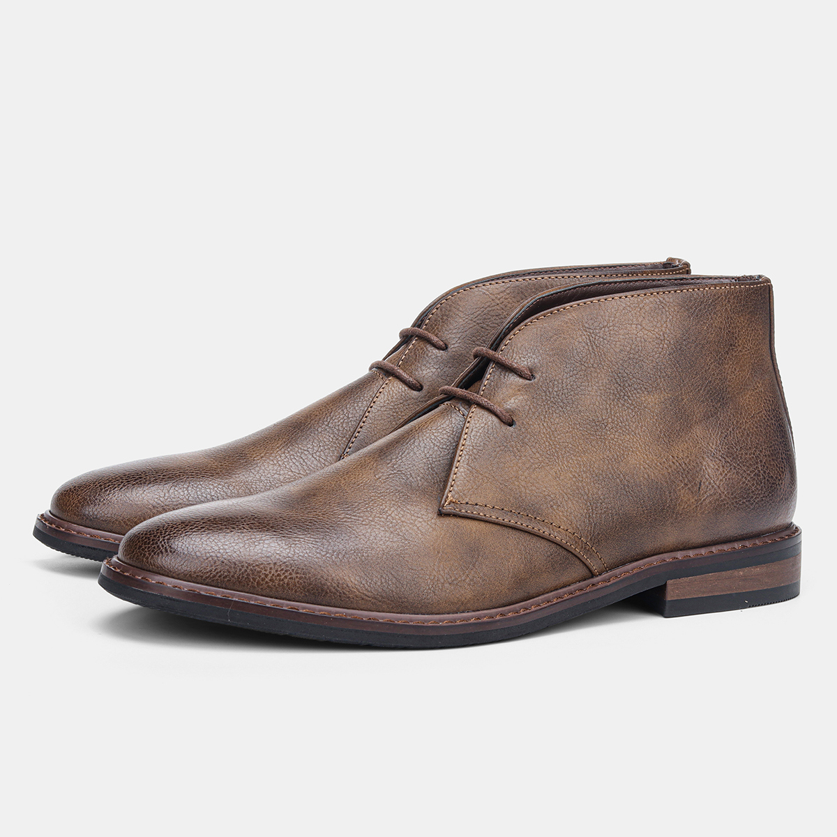 Retro Men Ankle boots Brand Plus Size Desert Boots Comfortable Leather Boots For Men