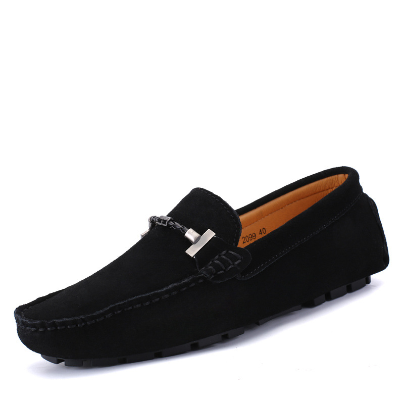 Genuine Leather Men Loafers Handmade Casual Shoes Boat Shoes Men Fashion Driving Shoes Walking Casual Loafers Male Shoes
