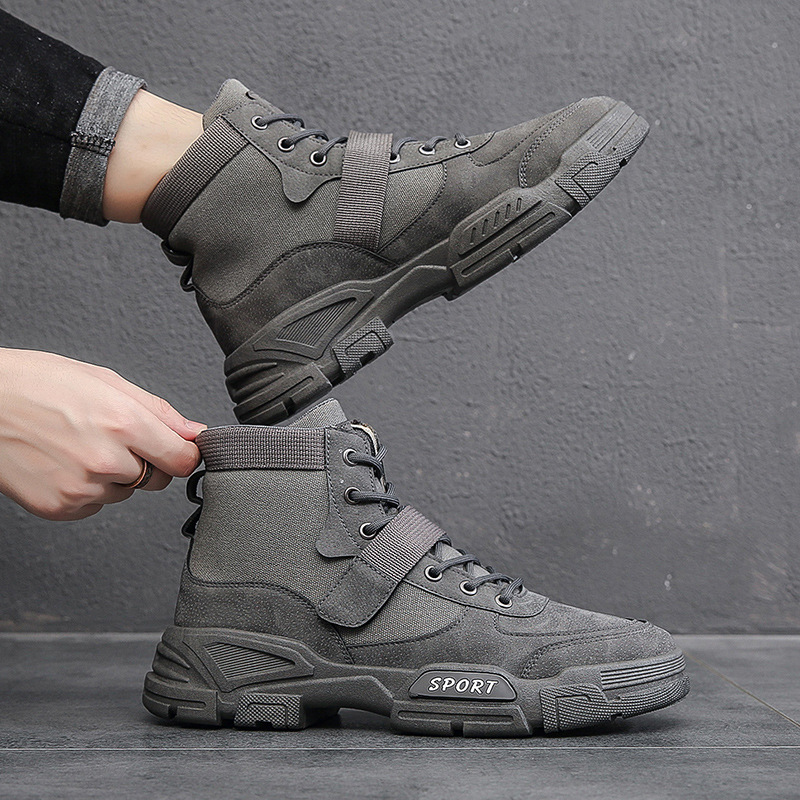 Winter Autumn Casual Shoes For Quality Men High Top Sneakers New Fashion Platform Ankle Boots Working Outdoor Booties Atos New De Hombre Cf8a Platm