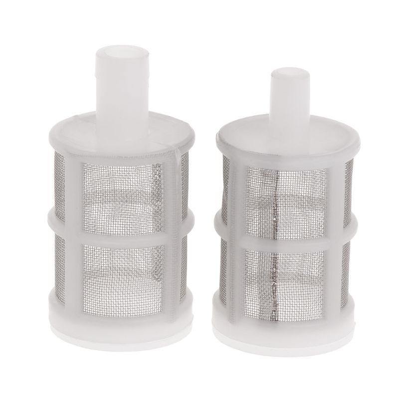 Water Pump Filters Stainless Steel Mesh Cover Aquarium Filter Accessories Suitable for 0.28in or 0.47in ID Tube Hose B03E