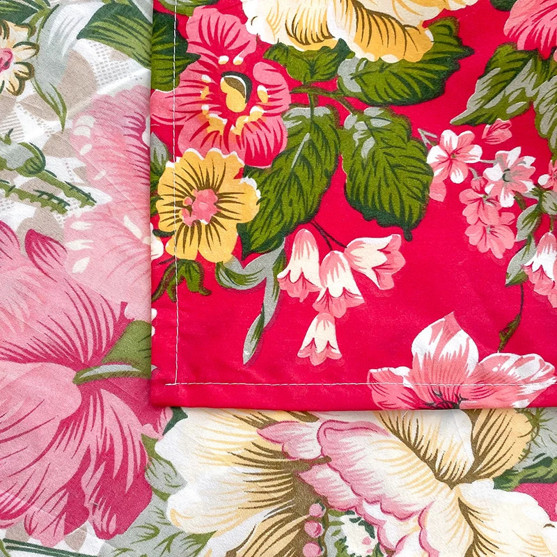 Sheet Bedding Full set of floral printed plain bedding Sabanas bedding single/large/large bedding 240830