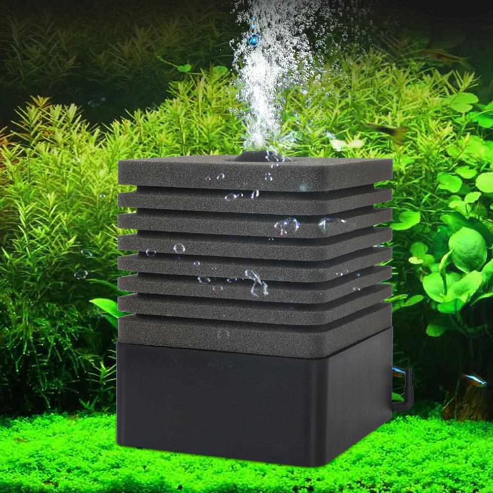 3-in-1 Aquarium Biochemical Sponge Filter Submersible Fish Tank Foam Filter for Aquarium Fish Tank for Freshwater and Saltwater