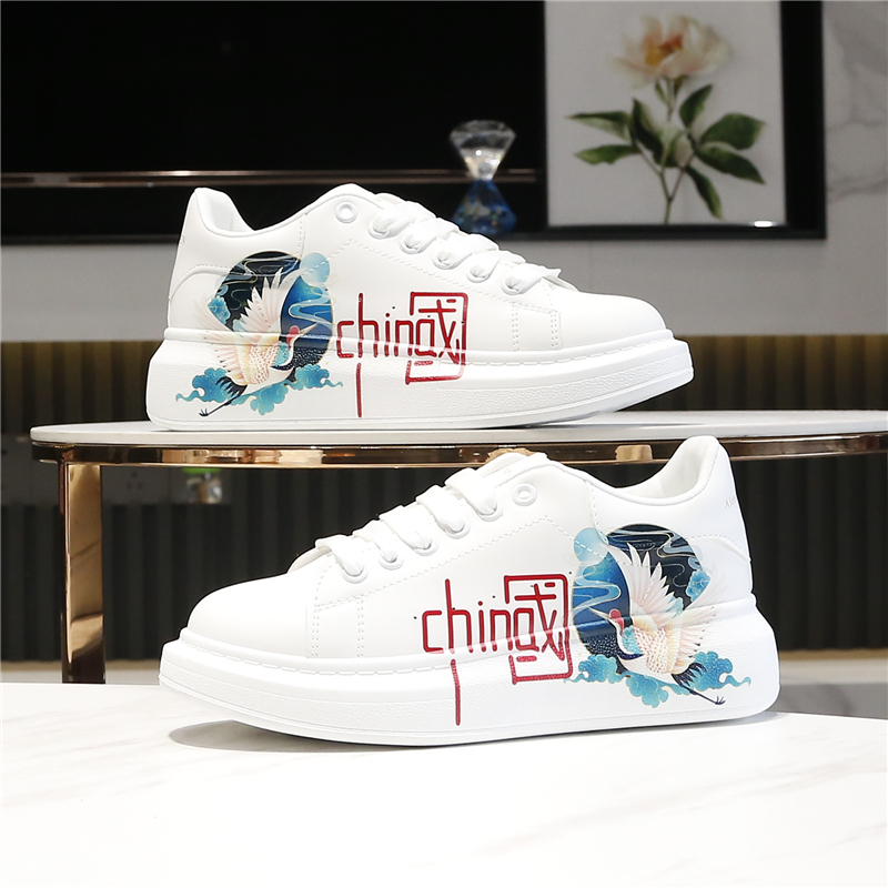 INS Men Running Shoes Breathable jogging Walking Shoes Luxury Sneakers for Women China Style Cosplay White Casual Shoes Footwear