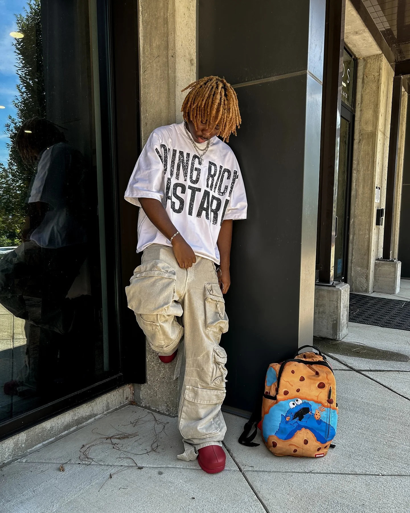 Classic Letter Print Cotton T Shirts Streetwear Casual Mens Clothing Oversized Cropped Men Short Sleeve Tops Y2k Tees 240829