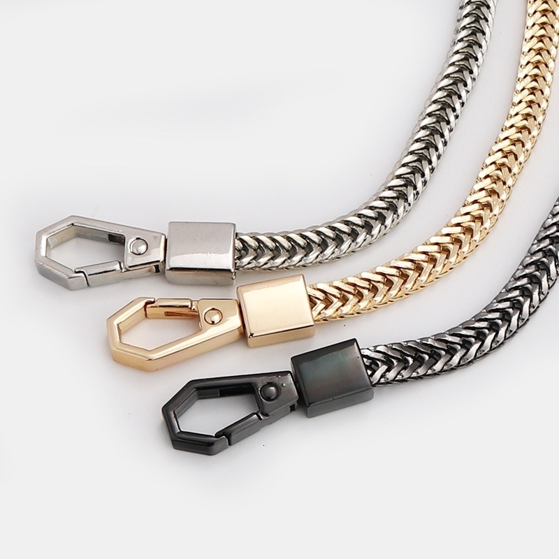 Metal Alloy Bag Chain Shoulder Straps 6mm Handbag Handle Replacement Accessories 240829