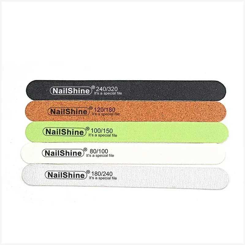 50 double-sided nail files for ergonomics 100/180 thick sandpaper 80/100 grit curve buffer block washable ergonomic tool set W240829