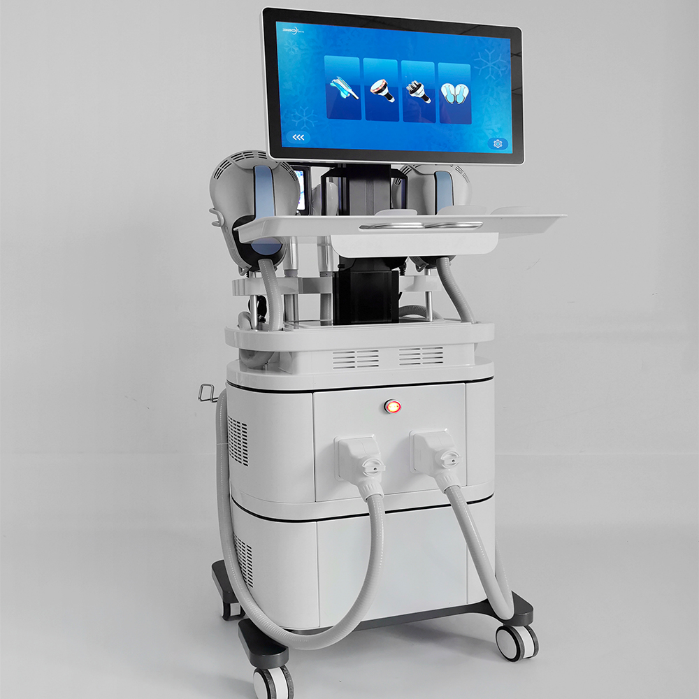 New Technology EMS Freezing Fat Dissolving Cryolipolysis Multipolar 40K RF Belt Massager 360 Cryotherapy Slimming Machin