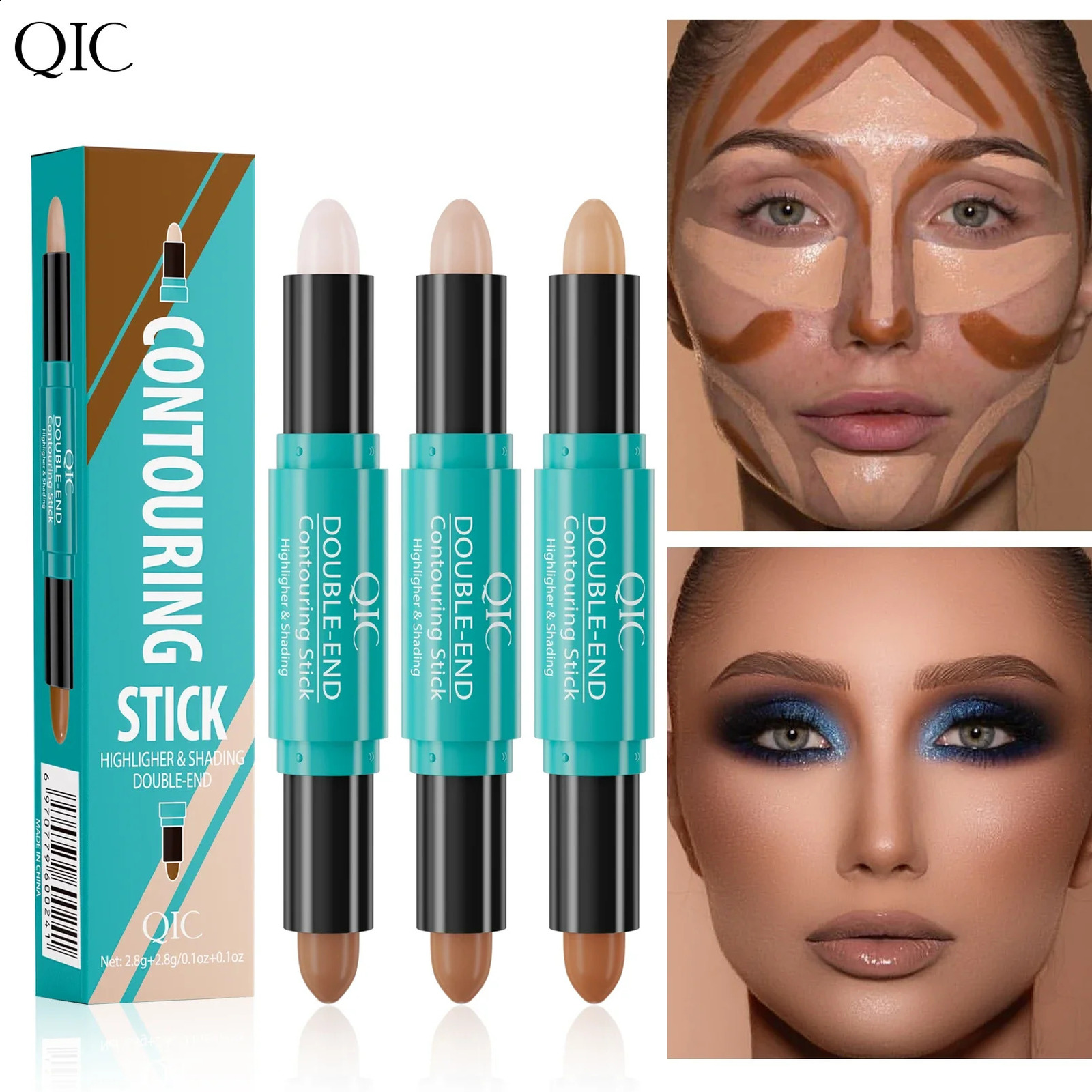 Face Basic concealer Long lasting dark circle corrector Contour concealer Makeup Stick 240829