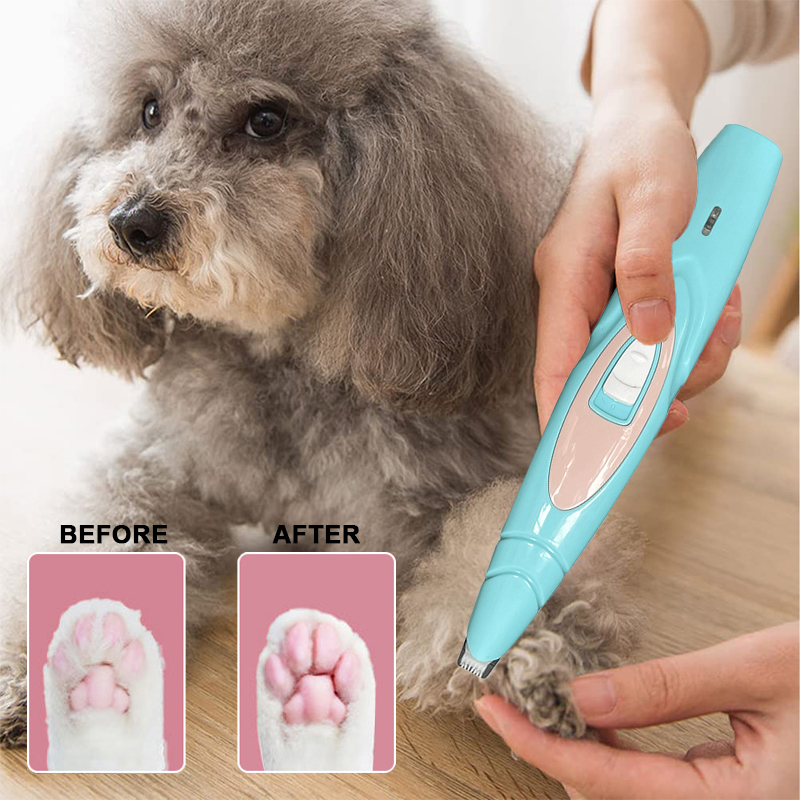 New Electric Dog Clippers Professional Pet Foot Hair Trimmer Dog Grooming Hairdresser Dog Shear Butt Ear Hair Cutter Pedicure