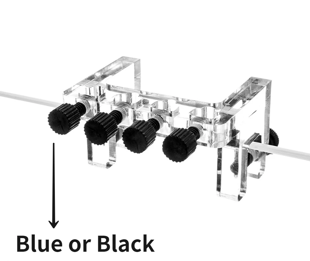 Dosing Pump Hose Tube Holder Reef Tank Titration Burette Stand Pump for Aquarium Marine Tank Fixed Frame 4 Tube Burette Holder