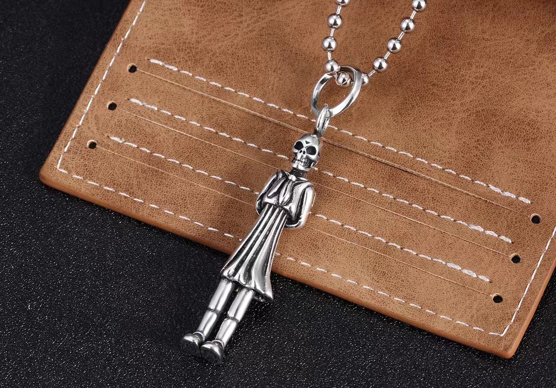 20 style Designer Silver cross Chains Pendant Necklaces for men and women Luxury Brand trend personality punk cross style Lovers gift hip hop rock jewelry