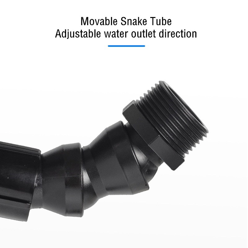 1/2" 3/4'' 1" Adjustable Direction Vortex Water Flow Accelerator Aquarium Rotating Water Outlet Nozzle for Fish Tank Filter Pump
