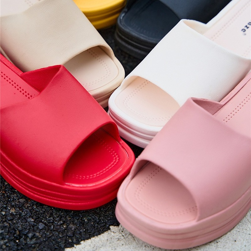 Platform Sandals Summer Outdoor Beach Walking Fashion Female Wedge Casual Mules Shoes Designer Slippers
