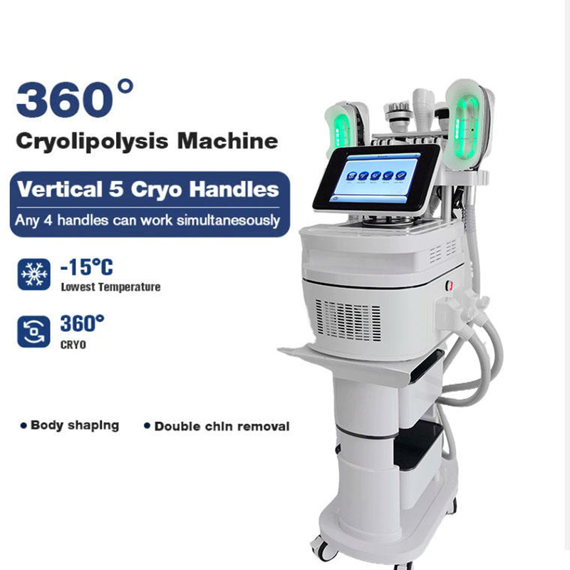 Professional Cryolipolysis Body Slimming Machine Fat Freezing Cellulite Reduction Loss Weight Skin Tightening Firming Beauty Equipment