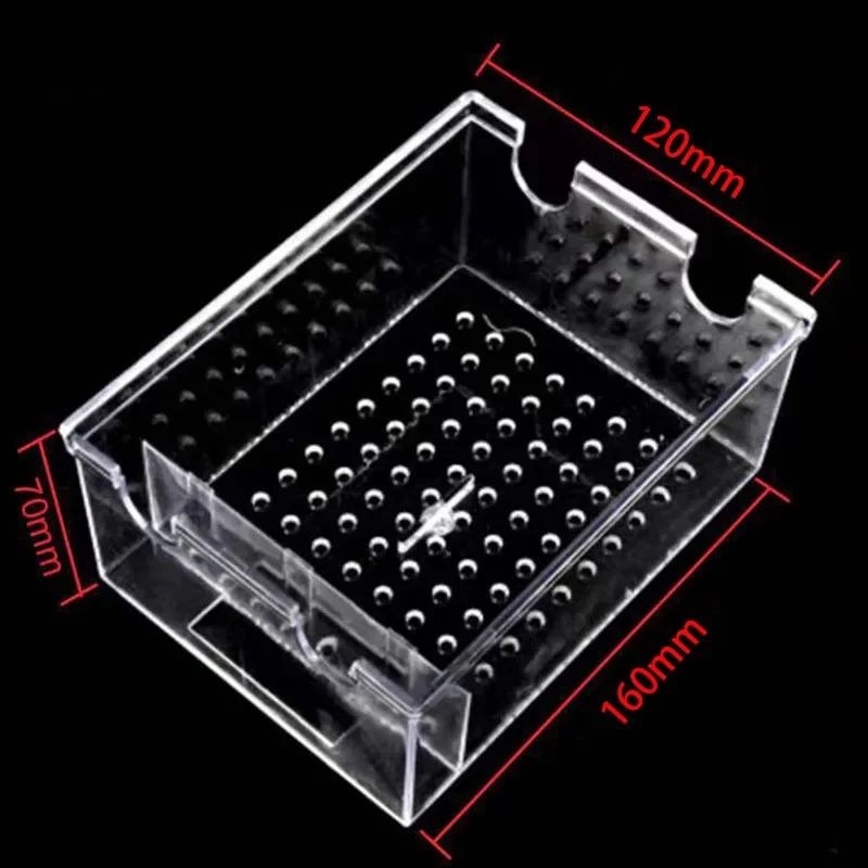 Aquarium External Filter Box for Pump Water Box for Upper Filtration Drip Circulation System Filter Container for Fish Tank