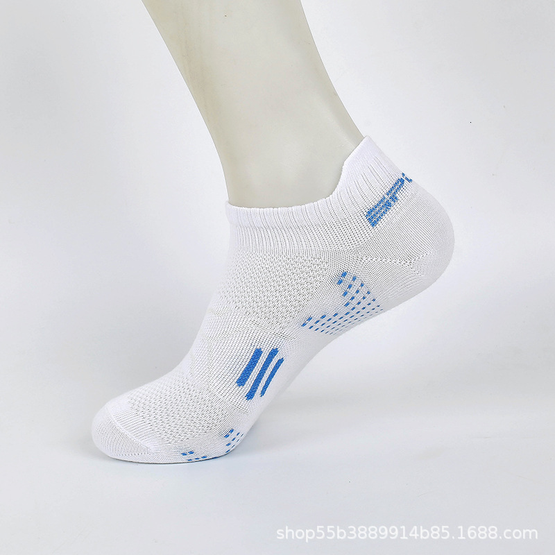 Men's women's summer thin spring and autumn boat sports running basketball socks, short tube socks