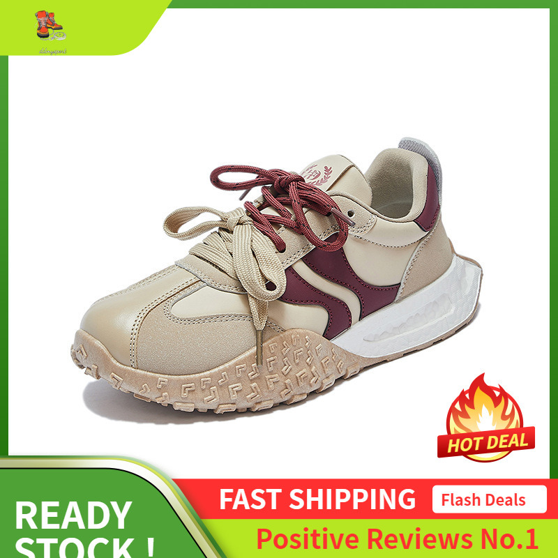 Ddmysports Ins Korean Version Forrest Gump Shoes Female Trend Autumn New Item Height Increasing Student Running Sports Leisure Street Shot Q OUTDOOR