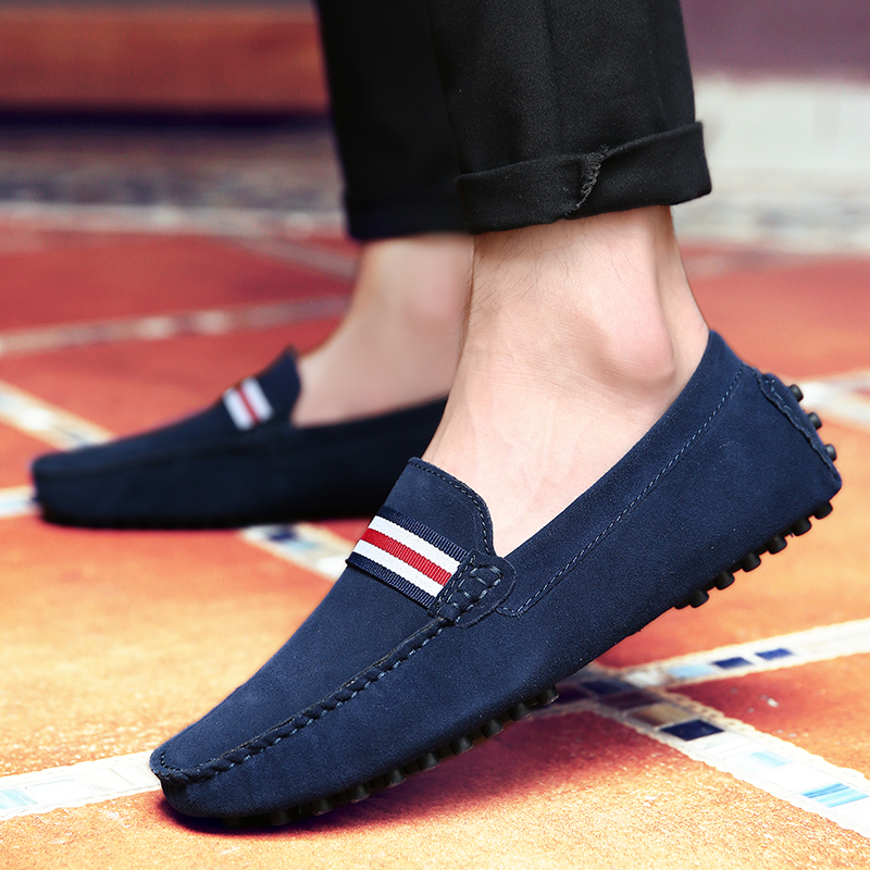 Leather New Handmade Designer Fashion Men's Casual Loafers Moccasins Male Dress Driving Shoes for Men Plus Size 48 Sneakers 50e4