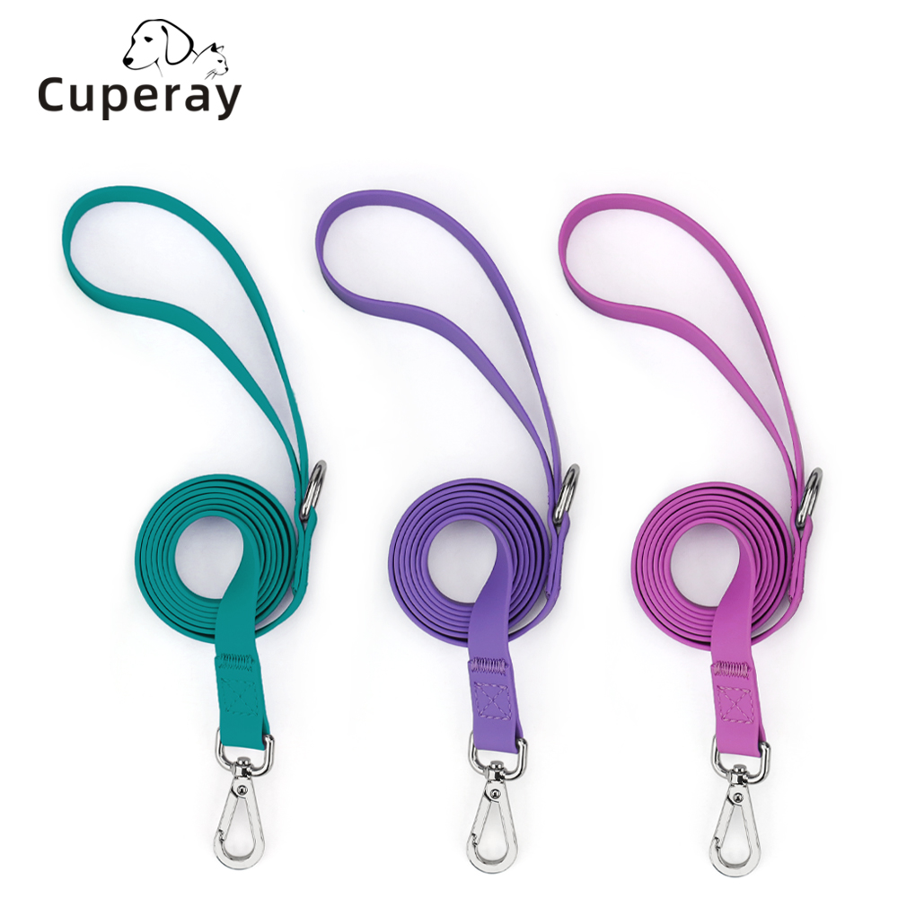 Waterproof Dog Leash Small Medium Large Durable PVC Long Pet Leashes for Walking Recall Training Running Rope Outdoor Long Leash