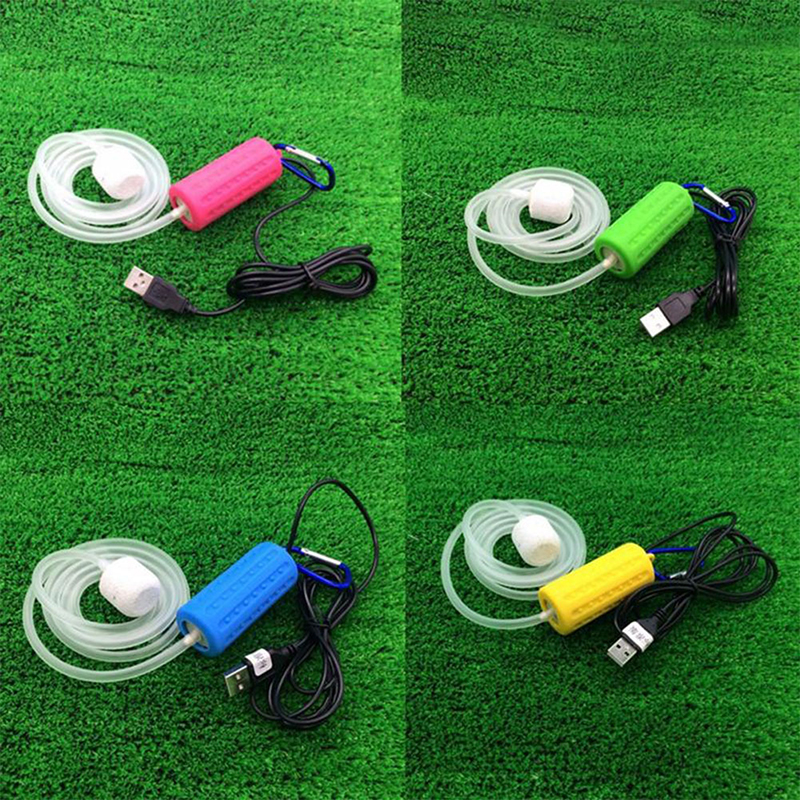 Mini USB Qxygen Air Pump Aquarium Fish Tank Mute Energy Saving Accessories Portable Free Oxygen Air Pump Fish Tank Accessories