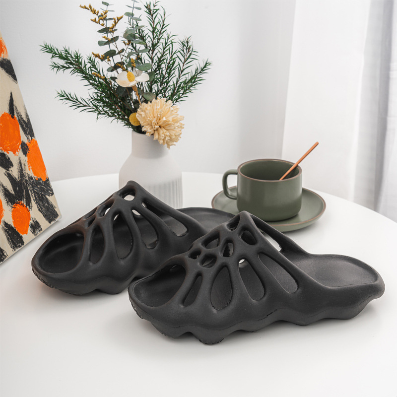 Platform Cut-out Slippers Women Men Fashion Beach Slides Soft EVA Lovers Indoor Batrhoom Slipper Ladies Home or Shoes SH478 82f