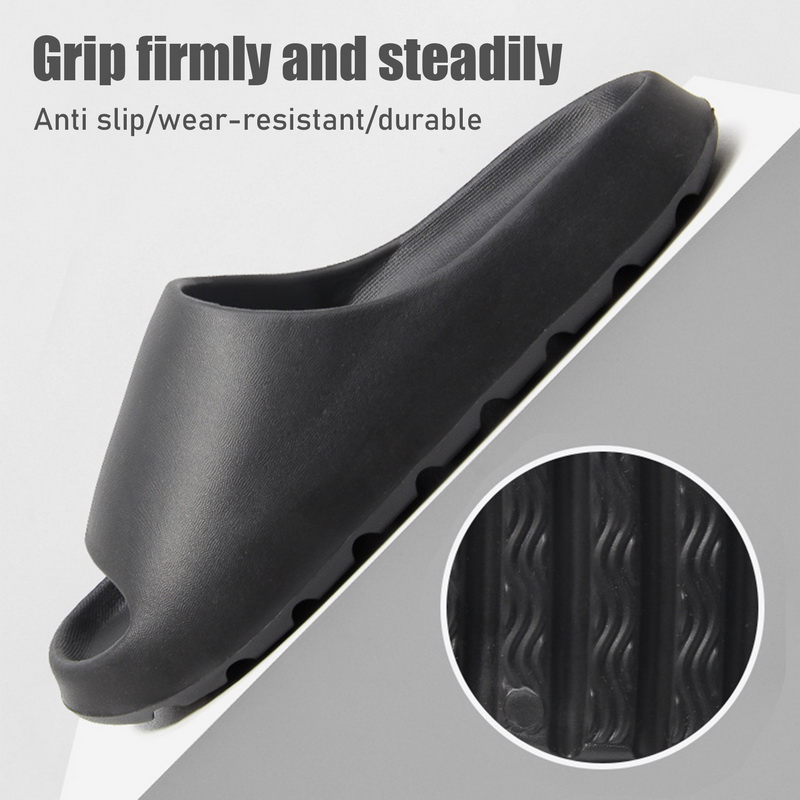 For Summer Women EVA Soft Slippers Indoor Home Slides Brand Slipper Men Sandals Beach Shoes Man Male Flip ps e38b