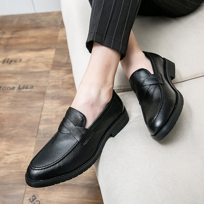 Leather Summer Men Soft Designer Oxford Casual Classic Sneakers Footwear Office Dress Shoes Loafers Large Size 38~46 Flats 44cd
