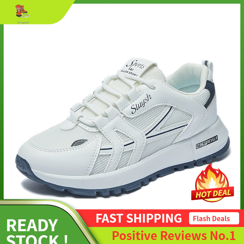 Ddmysports Ins Korean Version Forrest Gump For Women Spring Breathable New Student Running Sports Casual White Shoes A OUTDOOR