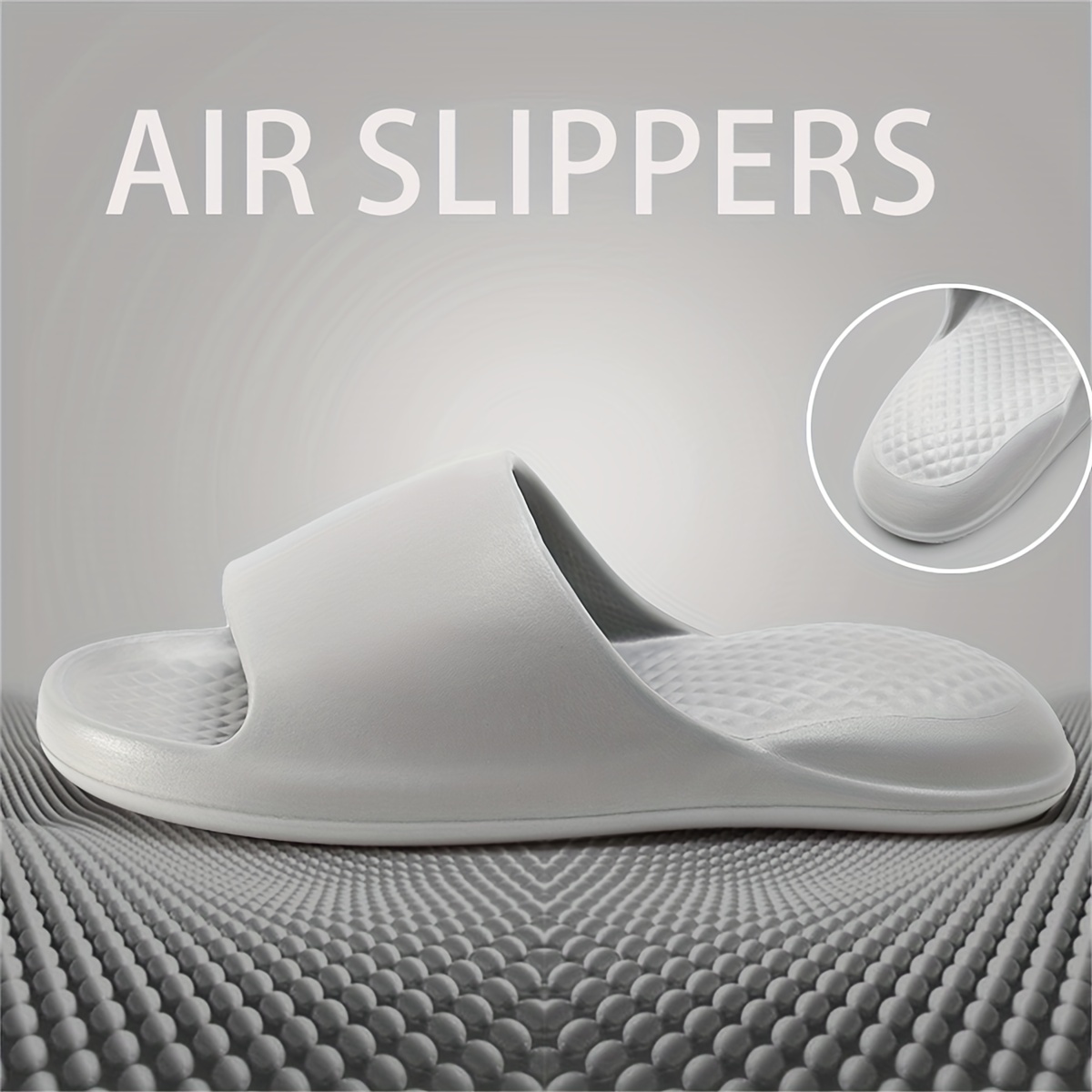 Ultra-Comfortable EVA Air Cushion Slide Sandals - Soft, Versatile, Non-Slip, Breathable, Easy to Wear - Perfect for Indoor, Outdoor, Summer, Beach, Ho