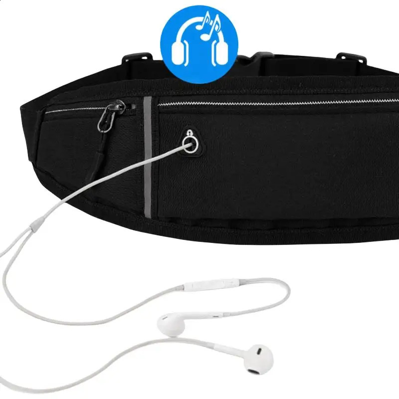 Professional Running Waist Bag Sports Belt Pouch Mobile Phone Case Men Women Hidden Gym SportsBags Pack 240830