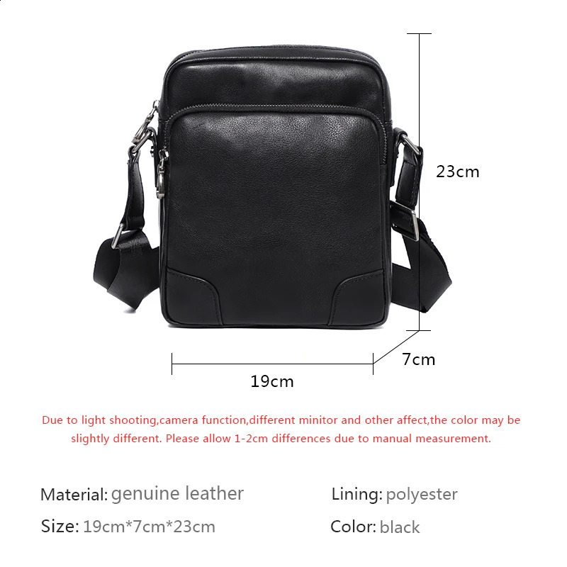 Natural leather mens bag flip soft leather shoulder bag small mens cross body bag one layer denim messenger bag 240830