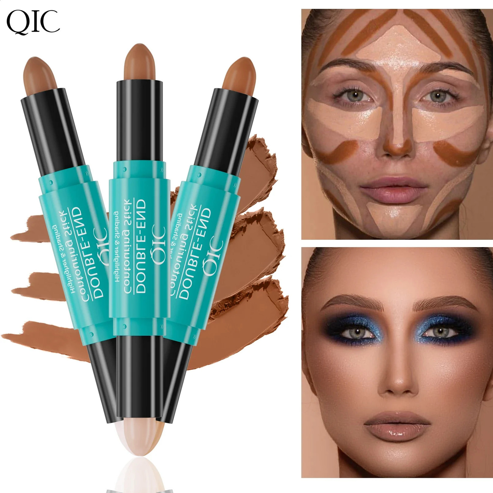 Face Basic concealer Long lasting dark circle corrector Contour concealer Makeup Stick 240829