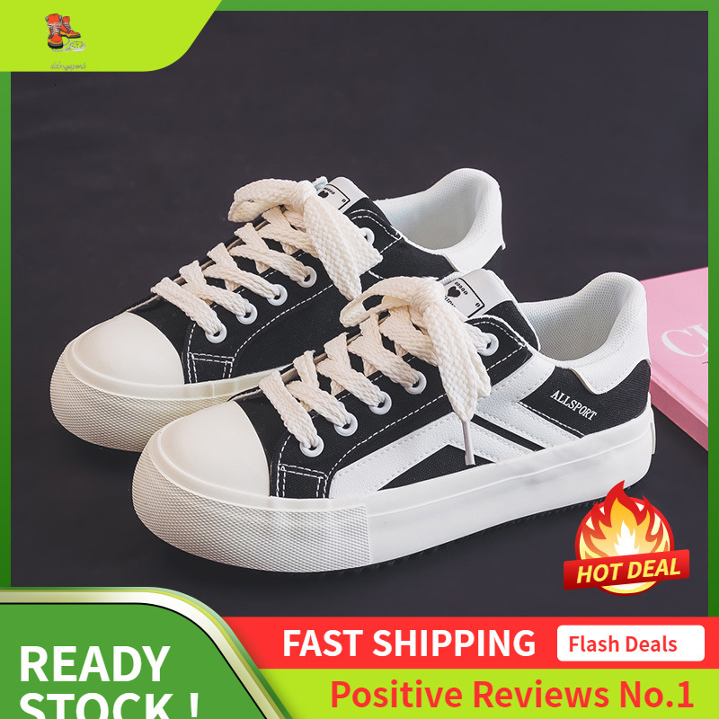 Ddmysports Instagram Fashion Korean Edition Little White For Women Spring New Student Versatile Board Elevated Casual Shoes OUTDOOR