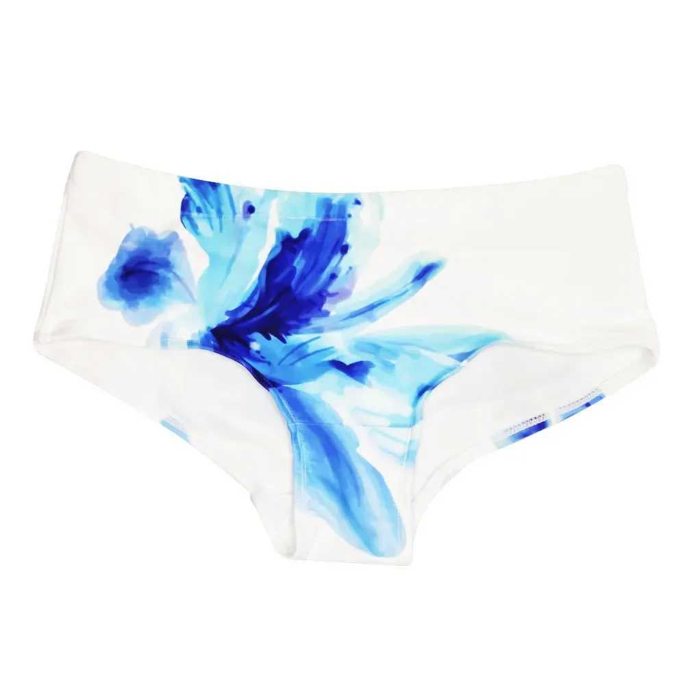 Mens swimsuit boxing shorts sexy swimsuit beachwear shorts traditional cut swimsuit surfing Sunga bikini cuecas zwembroek white W250214