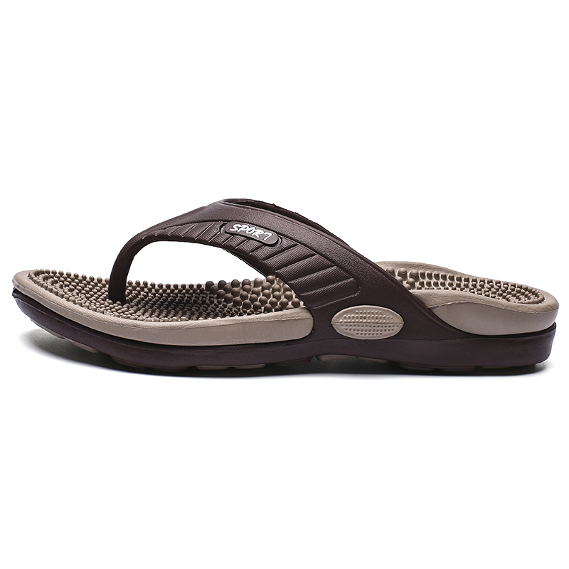 Fashion Men Massage Flip Flops Outdoor Indoor Slippers Comfortable Men Beach Sandals Non-slip Bathroom Home Men's Flip Flops