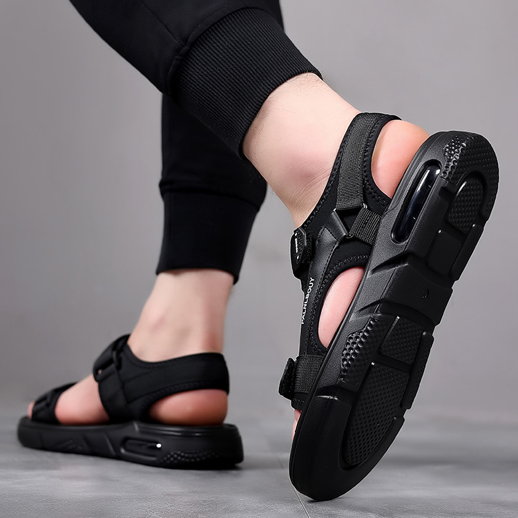 Sandals Men Summer Casual Sport Beach New Fashion Non-slip Breathable Shoes Male Platform Outdoor Comforty Trend Slides 2023 33f0