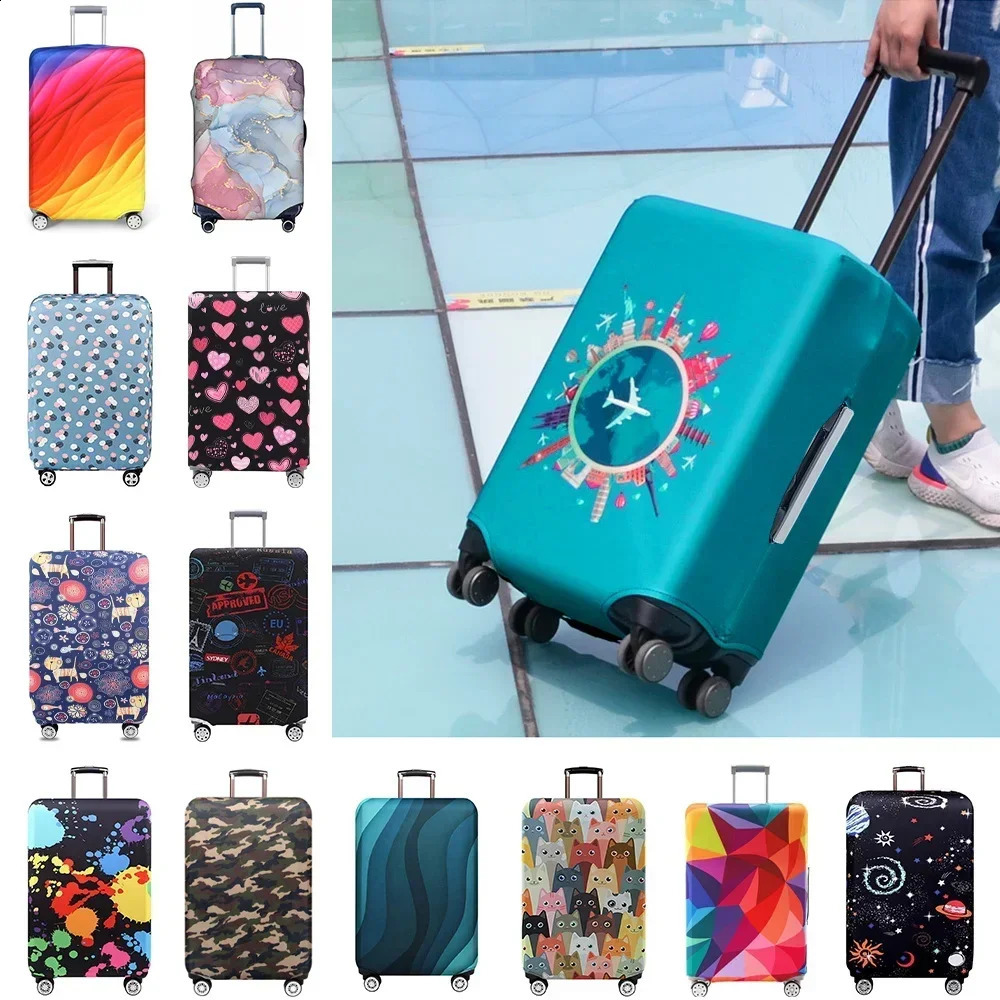 Luggage cover luggage protector travel organizer 1832 inch boots washable to prevent scratching of accessories 240830