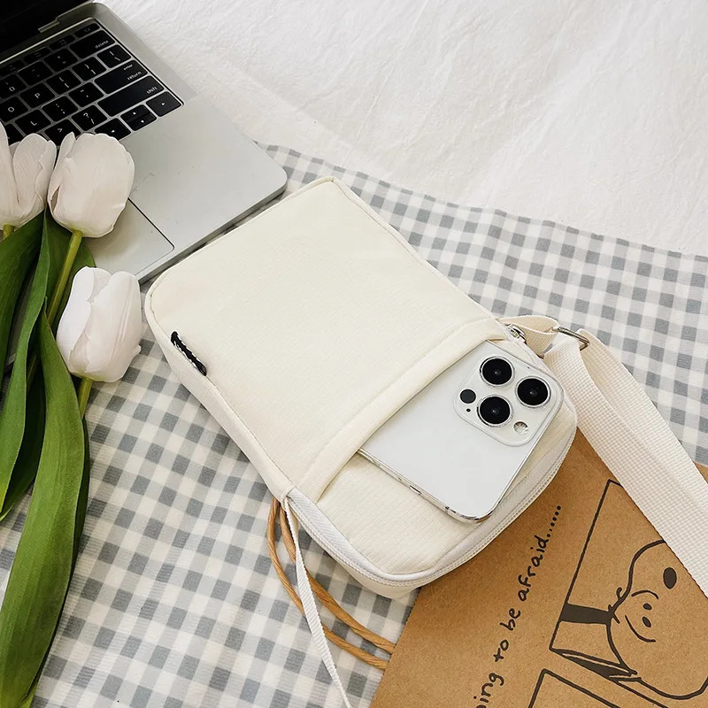 Small Nylon Women Bag Crossbody Bags for Cloth Cell Phone Shoulder Ladies Purse Handbags 240830
