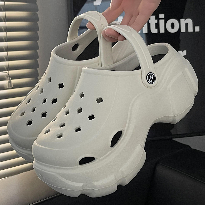 Summer Clogs: 2024 Women's Waterproof Platform Slippers for Beach and Street 4