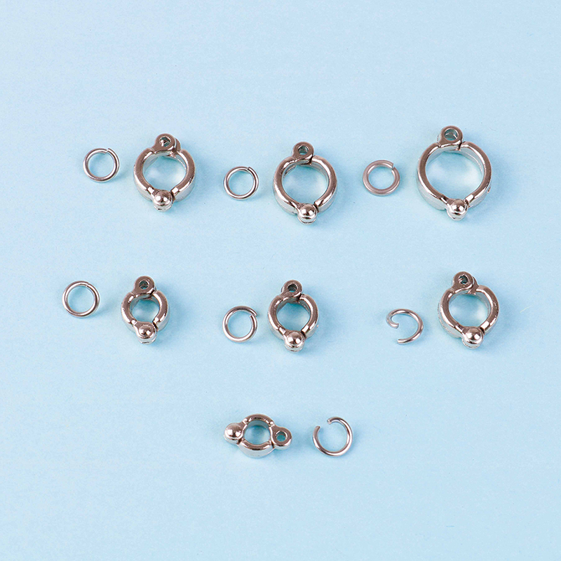 Pigeon Leg Ring Pet Birds Training Leash Rings Clip Parrot Flying Accessory Opening Foot Ring Accessories Bird Supplies 2pcs