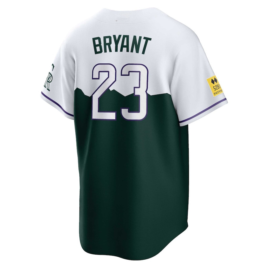 Custom Rockies Baseball Jersey Charlie 19 Blackmon Kris 23 Bryant Nolan 22 Jones Brenton 9 Doyle Ezequiel 14 Tovar Ryan 24 McMahon Brendan 7 Rodgers 2