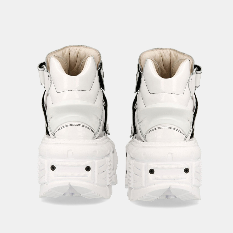 Fashion Women's Brand Ankle Platform Metal Decoration Shoes New Pumps Gothic Punk Style Motorcycle Boots Y2k Cosplay b919