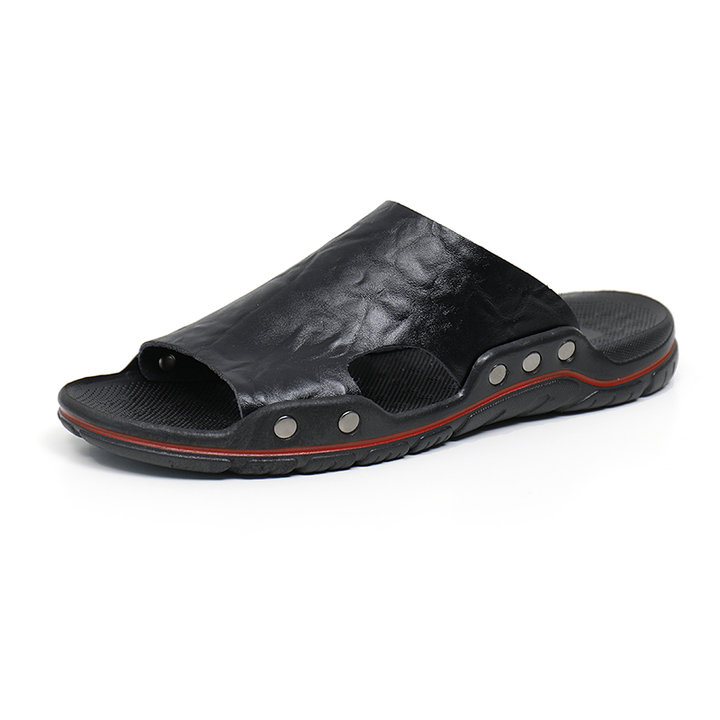 Summer Open Toed Youth Dual-use Slippers NEW with Anti Slip Soft Sole for Easy Wearing Men's Beach Shoes