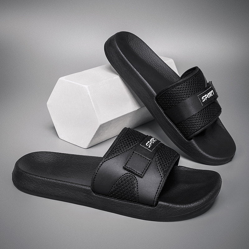 2024 Men Slippers Outdoor Beach Sandals Men Slides New Men Casual Shoes Flip-flops Home Slippers Beach Sandals Big Size 45 46 47