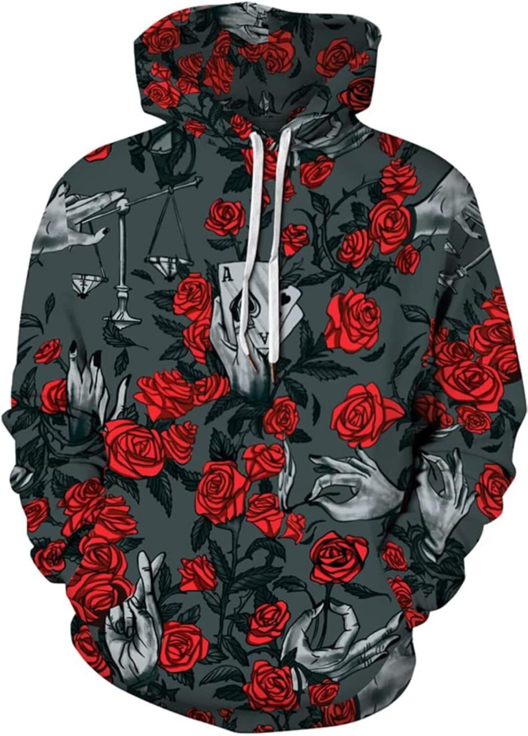 Hoodie for Mens Womens 3d Printed Novelty Hoodie Hip Hop Hoodies Street Graffiti Sweatshirt Casual Pockets Pullover Graphic Hoodies sweatshirt Pullove