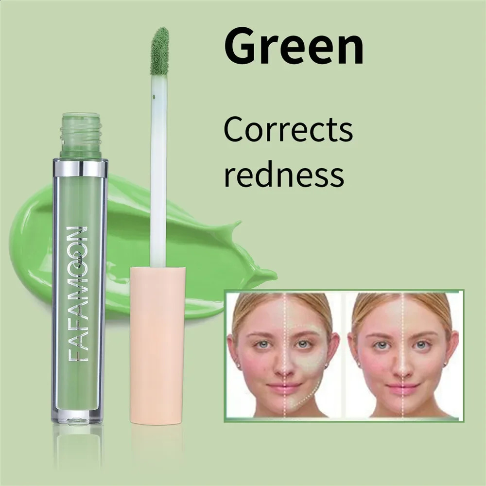 Liquid concealer full coverage foundation cream spotted dark circles shading concealer skin tone makeup 240829