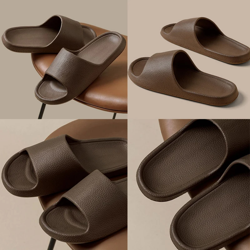 Slippers Summer Men Women Soft Indoor Home Flat Sandals Fashion Flip ps Beach Shoes Man Couple Non-Slip Bathroom Slides 2986