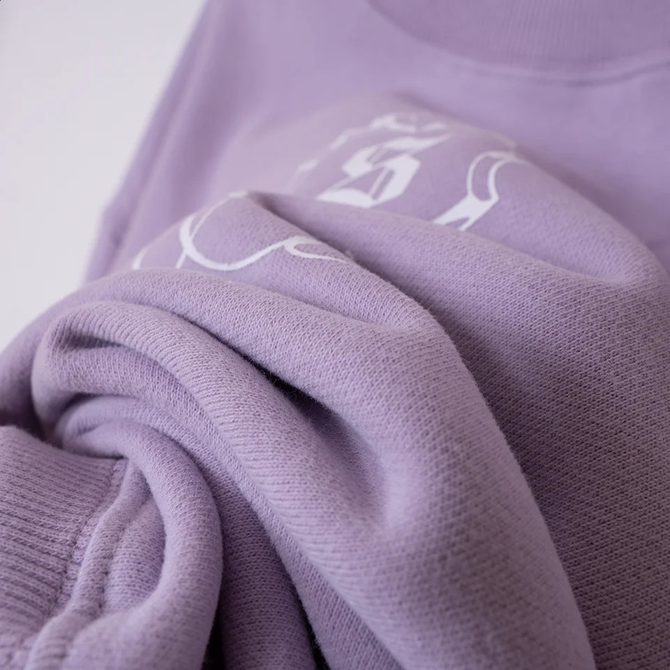 ZESSAM Letter Graphic Print Spotry Sweatshirt Women ONeck Long Sleeve Sporty Female Pullover Vintage Casual Lady Top 240827